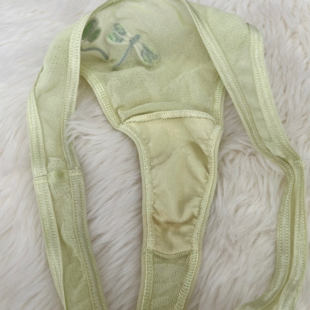 Y2K Victoria’s Secret Mesh Dragonfly Thong - Picture 5 of 5